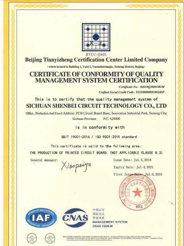 ISO 9001 ：2015 英文版